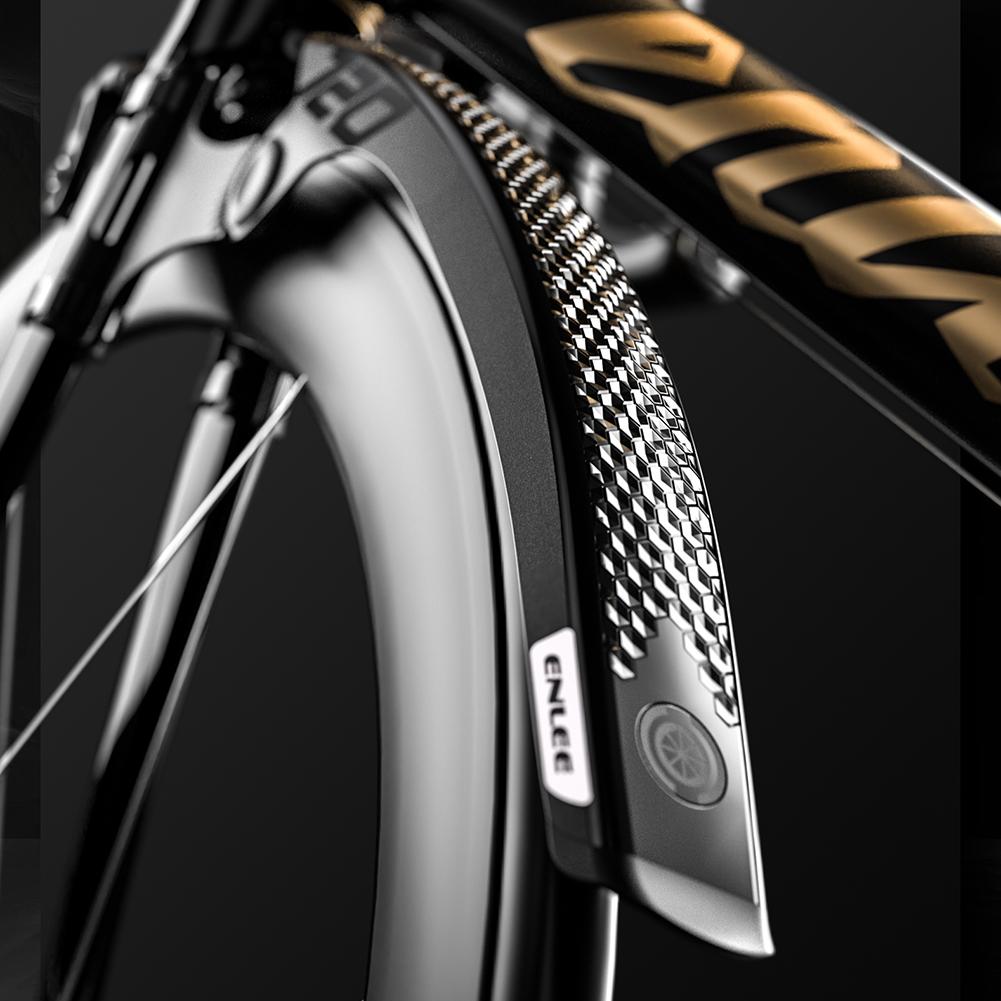 1/2pcs Bicycle Fenders Mountain Bike Mudguard Front Rear Tire Wheel MTB Bike Guard Fender for Front Rear Wheels Below 38mm