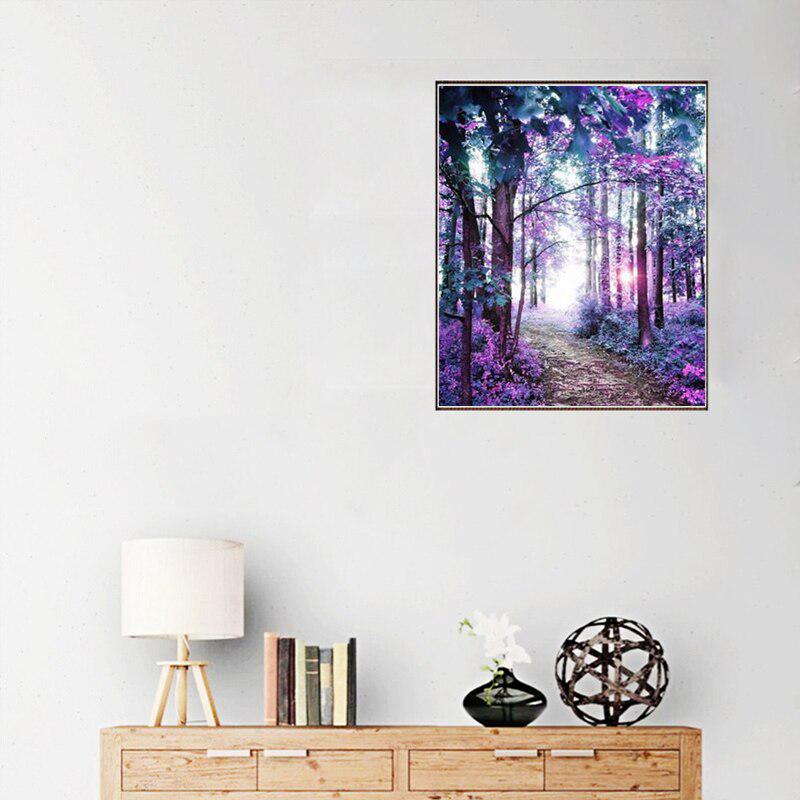 DIY Diamond Painting Scenic Full Drill Round Diamond Embroidery Picture