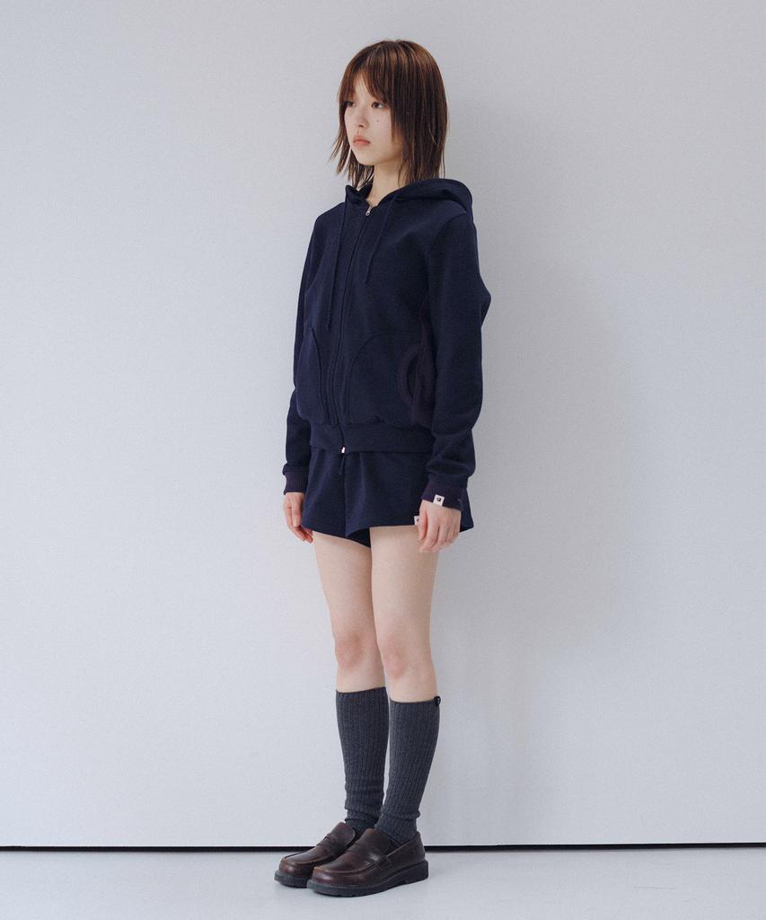 Ohesio Easy Waffle Shorts, Navy