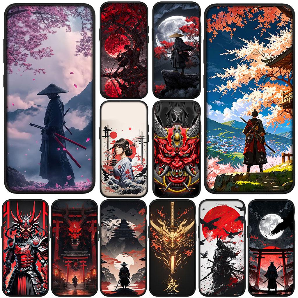 Phone Cover Samurai Ninja Oni Mask Bushido for Xiaomi Poco C85 C71 C65 C61 X7 X6 X5 M6 M7 F6 F7 F8 Ultra Pro C75 Soft Case