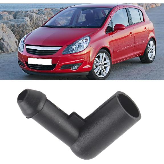 Windscreen Washer Hose Connector, 90 Degree Washer Bottle Pipe Connector Fit for Vastra Zafira B, 13171805 Right Angle Car Windshield Washer Hose Kit