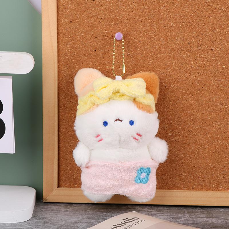 

Банное полотенце щенок кролик плюшевая игрушка мультяшный кролик собака кулон мягкая кукла брелок автомобильный брелок рюкзак сумка декор