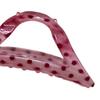 Hair Claw Anti-slip Teeth Large Shark Clip Dot Print Half-Tied Hair Strong Grip Back Head Hair Clip Hair Accessory