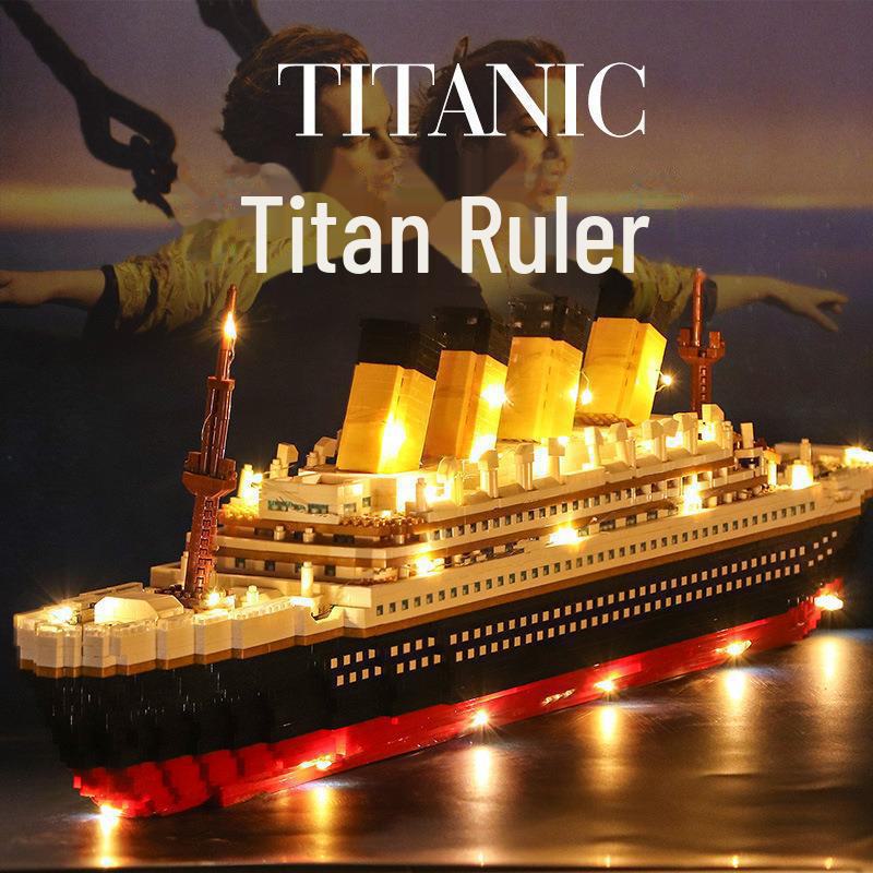 

Совместимые строительные блоки для модели Лего Титаник - Сборная игрушка для мальчиков и девочек