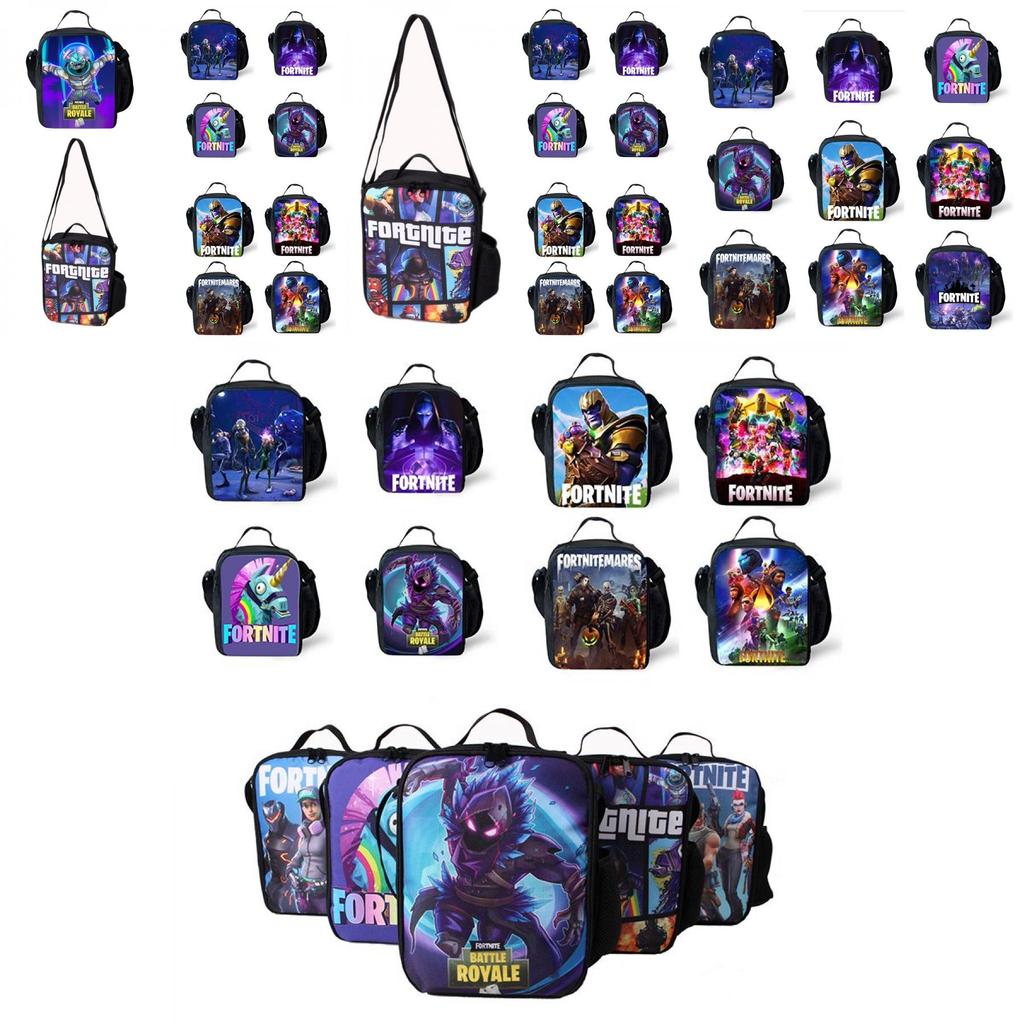 Fortnite Battle Royale Snack Bags Pack Your Lunch In Style With This Large Capacity And Durable Lunch Box