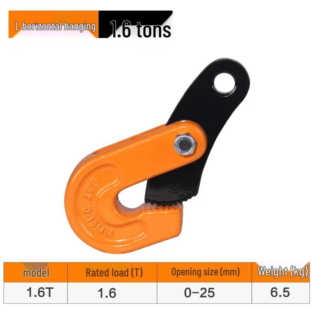5T Alloy Steel Lifting Clamp: Horizontal, Vertical & Flat Lifting for Steel Plates