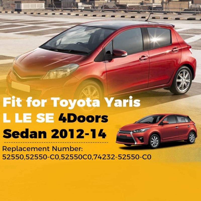 Car Front Window Switch Control Panel Cover For Toyota Yaris 2012-2014 Car Accessorie