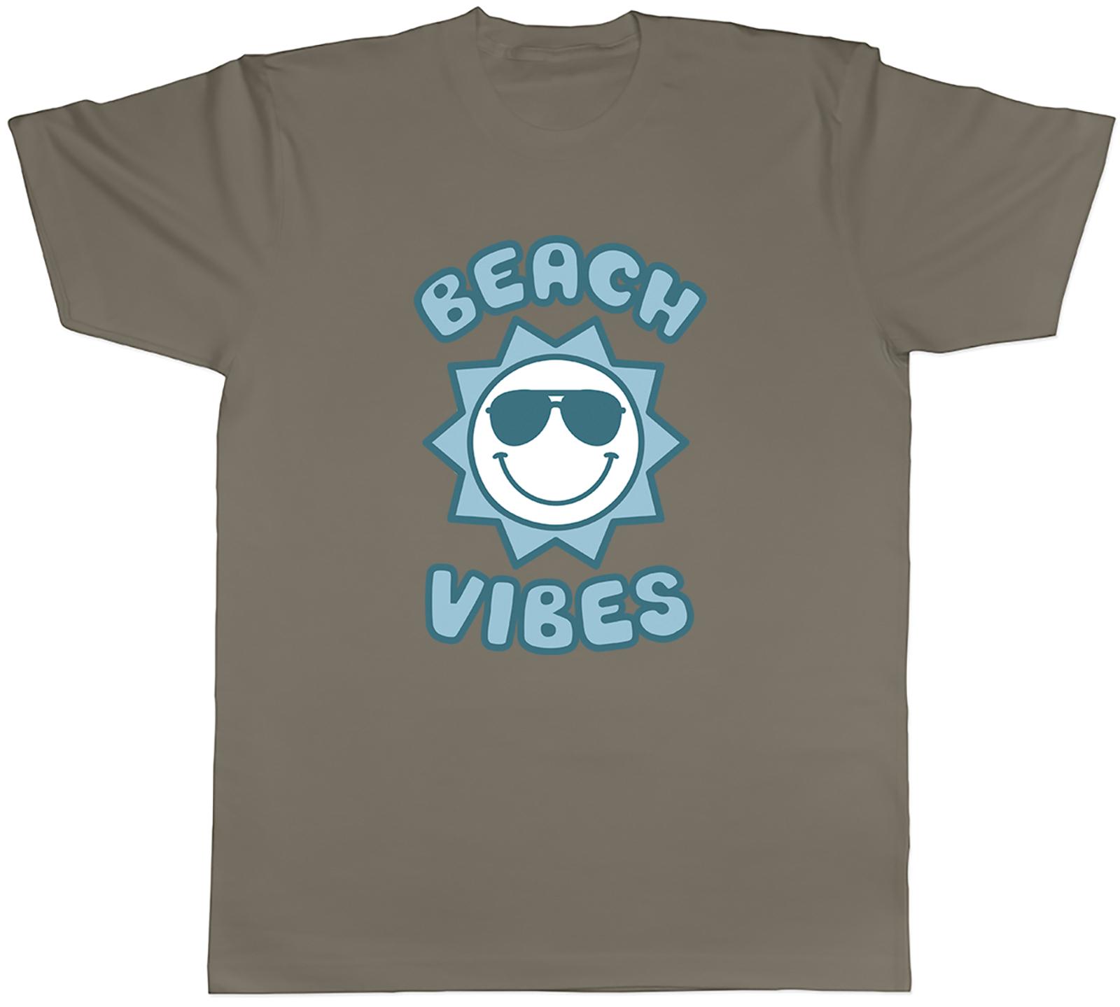 Beach Vibes Mens T-Shirt Summer Holiday Vacation Unisex Tee Gift XXXXL