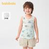Balabala Boys' Tank Top with Sleeveless Bottom