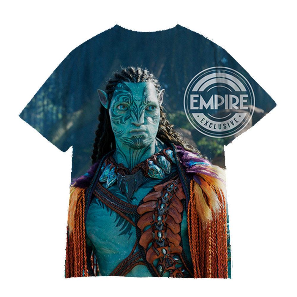 2026 Movie Avatar 3 Cartoon Print Children Outfit Breathable Trendy Boy and Girl Birthday Gift