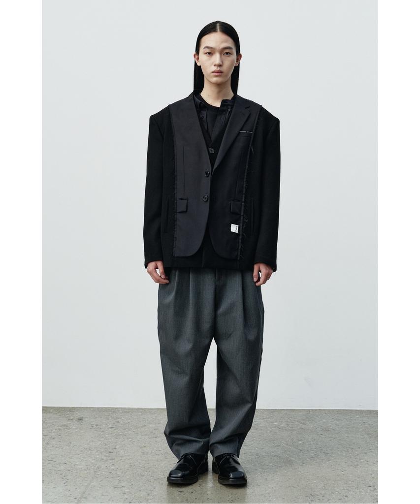 RECODE Curved Two Tuck Pants Rkpaa25614Gyx