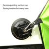 Camping Suction Cup Hook Multifunctional Heavy Duty Tie Down Suction Cup r Accessory with Securing Hook for r