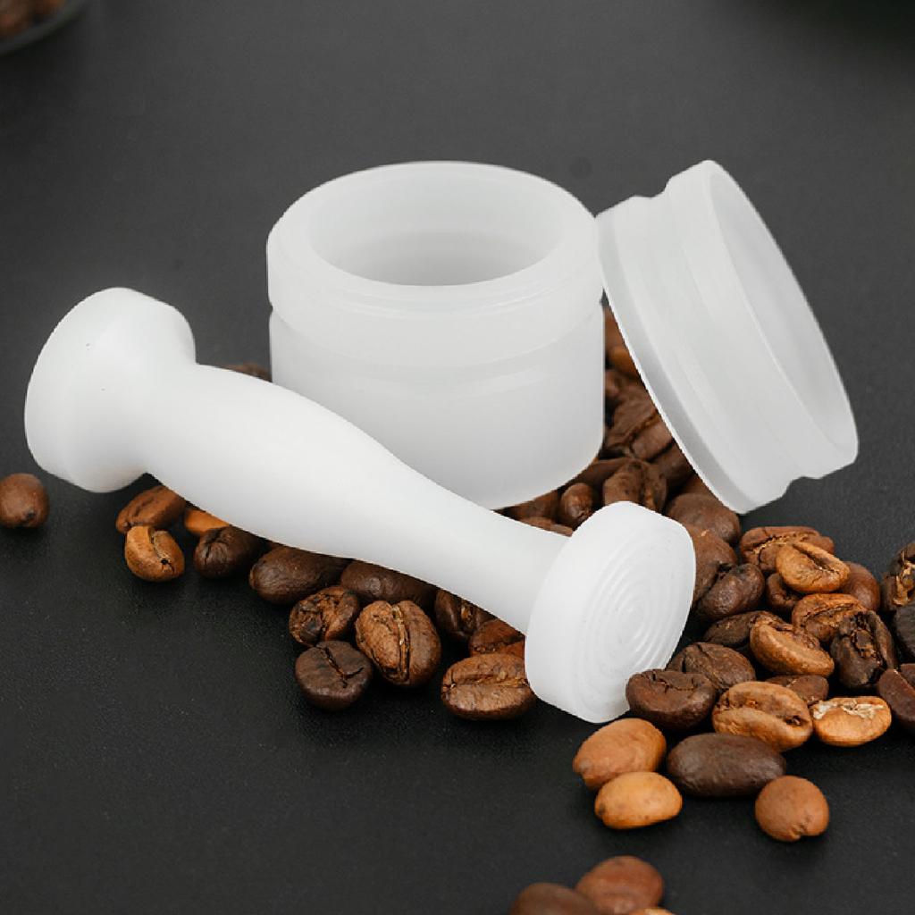 Coffee Tamper PP Reusable Ergonomic Coffee Hammer for Coffee Grounds Pressing Tool