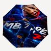 1pc M-Mbappe Umbrella, Sun Protection, And UV Shielding. It Has Eight Sturdy Ribs for Outdoor Use And Perfect As a Holiday Gift