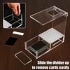 Acrylic Mtg Card Scanner Stand Trading Card Game Scanning Aid Mobile Phone Holder Party Supplies Card Storage Box
