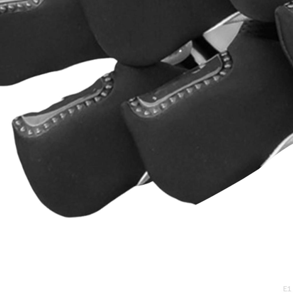 10 Pieces Golf Iron Headcover Set Club Head Covers Waterproof Visible Window Protector