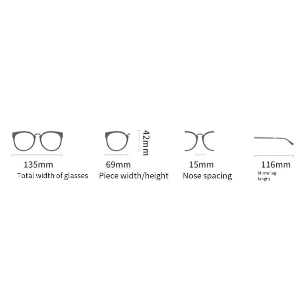 Stylish Unisex Safety Glasses Full Eye Protection Sunglasses With Scratch-Resistant Lenses Riding Hiking & Outdoor Sports Gear