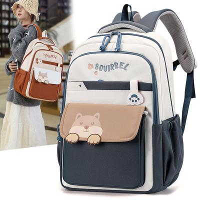School Bag Girl Sweet Small Fresh Wind Backpack New Junior High School Students Backpack