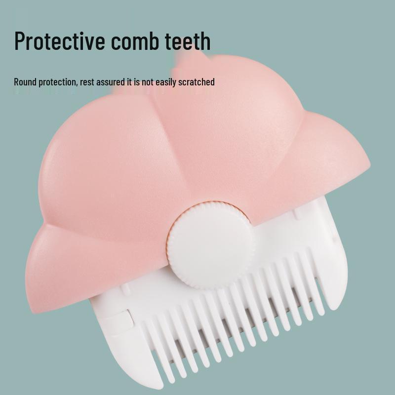 2-in-1 Portable Hair Trimmer & Comb for Kids