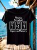 Funny Tshirt Funny Pickleball Graphic Tshirt - Playing Pi...