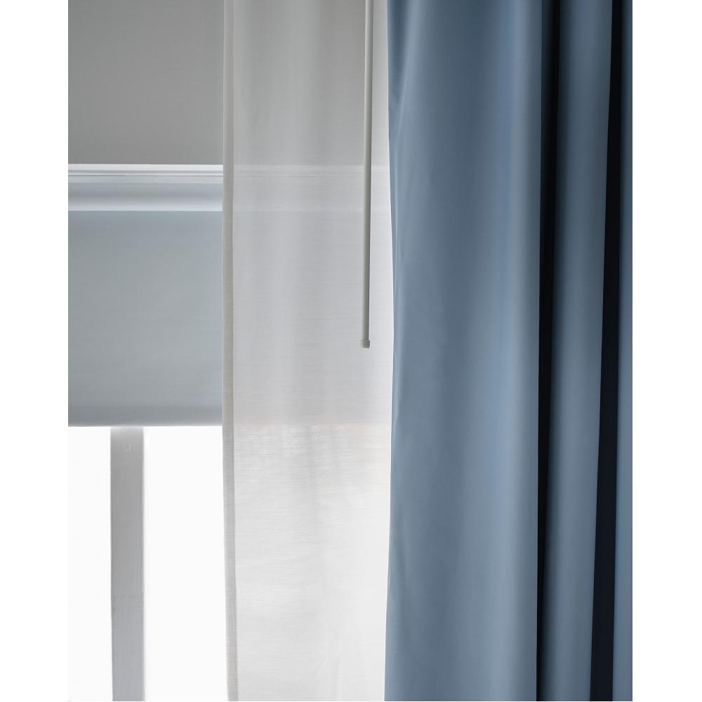IKEA BENGTA karartma perdesi 1 adet mavi 210x250 cm