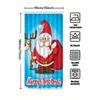 Tu Christmas Shower Curtain Santa Claus Reindeer Holiday Festive Bathroom Decor Set Waterproof Xmas Home Decor Gift
