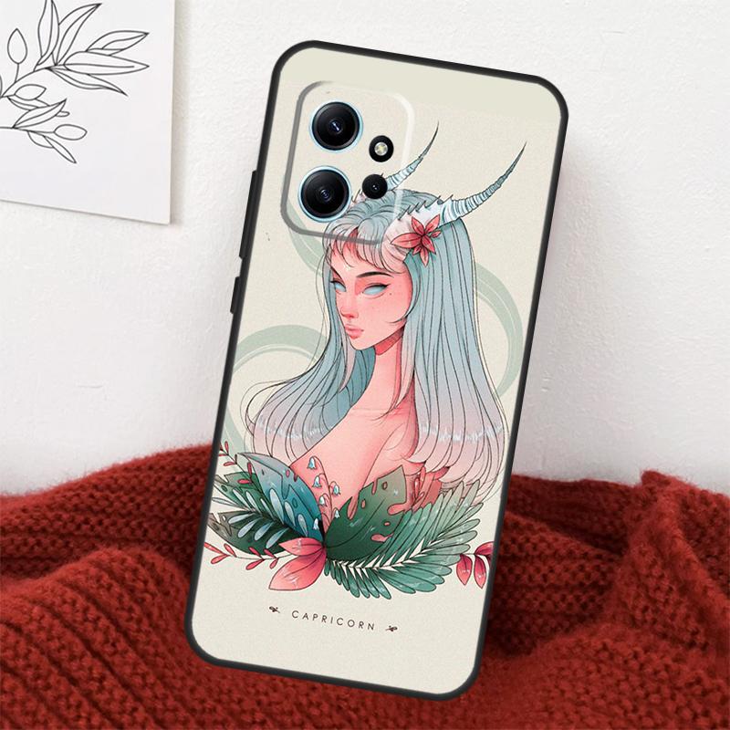 Horoscope Girl Scorpio Taurus Virgo Case For Xiaomi Redmi Note 13 10 11 12 14 15 Pro Plus Cover For Redmi 15 15C 14C 10C 12C 13C