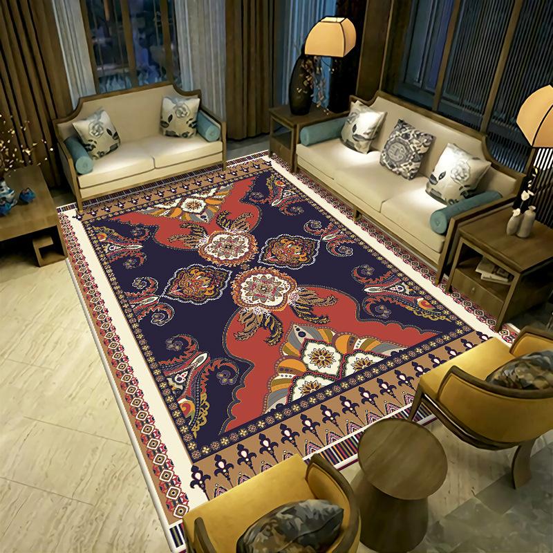 European Style Carpet Living Room Simple Coffee Table Sofa Bedroom Bedside Carpet Household Large Area Carpet