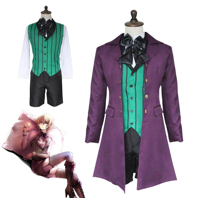 Stunning Black Butler Alois Trancy Cosplay Costume Set With Exquisite Workmanship
