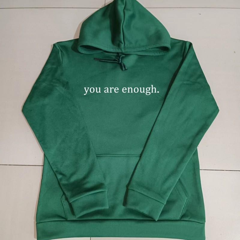 Womens Oversized Hooded Sweatshirt With Kangaroo Pocket Letter Print Short Sleeve Loose Fit