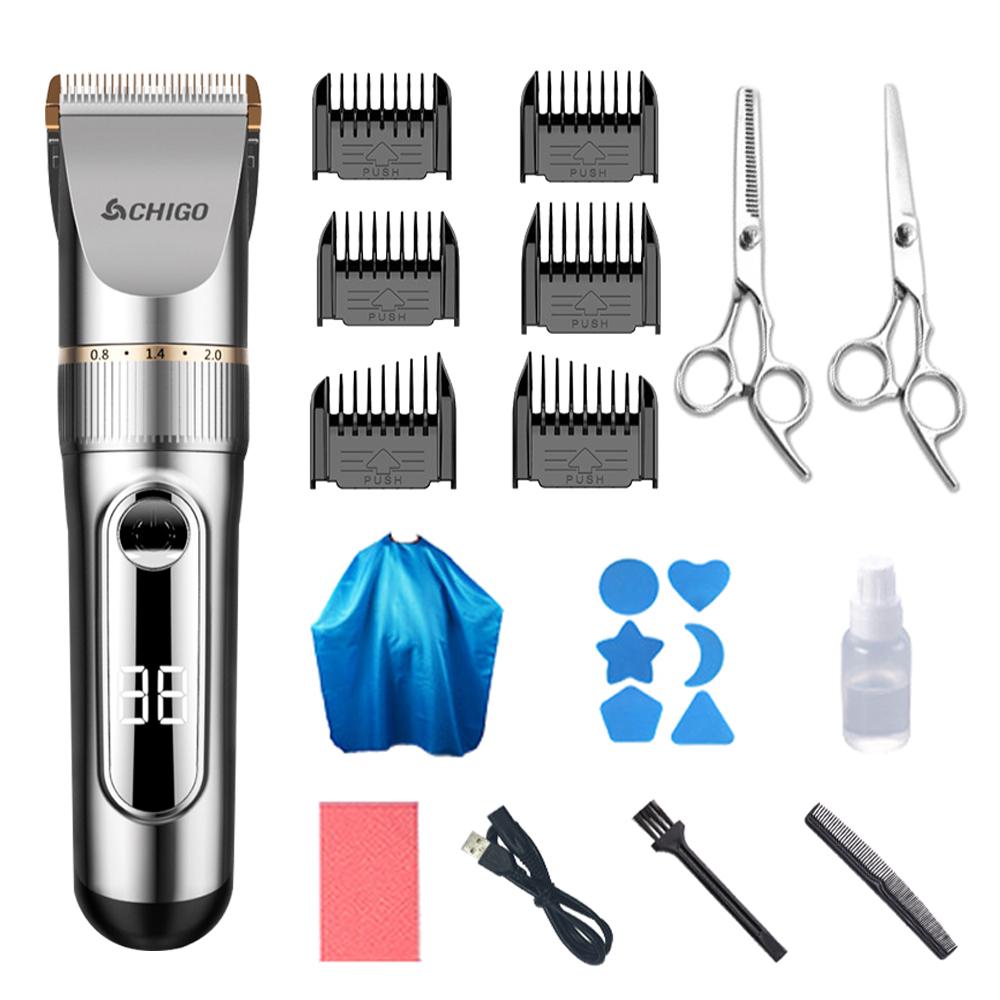 Buy Household Hair Cutter Professional Hair Trimmer Men Rechargeable Electric Powerful Haircut