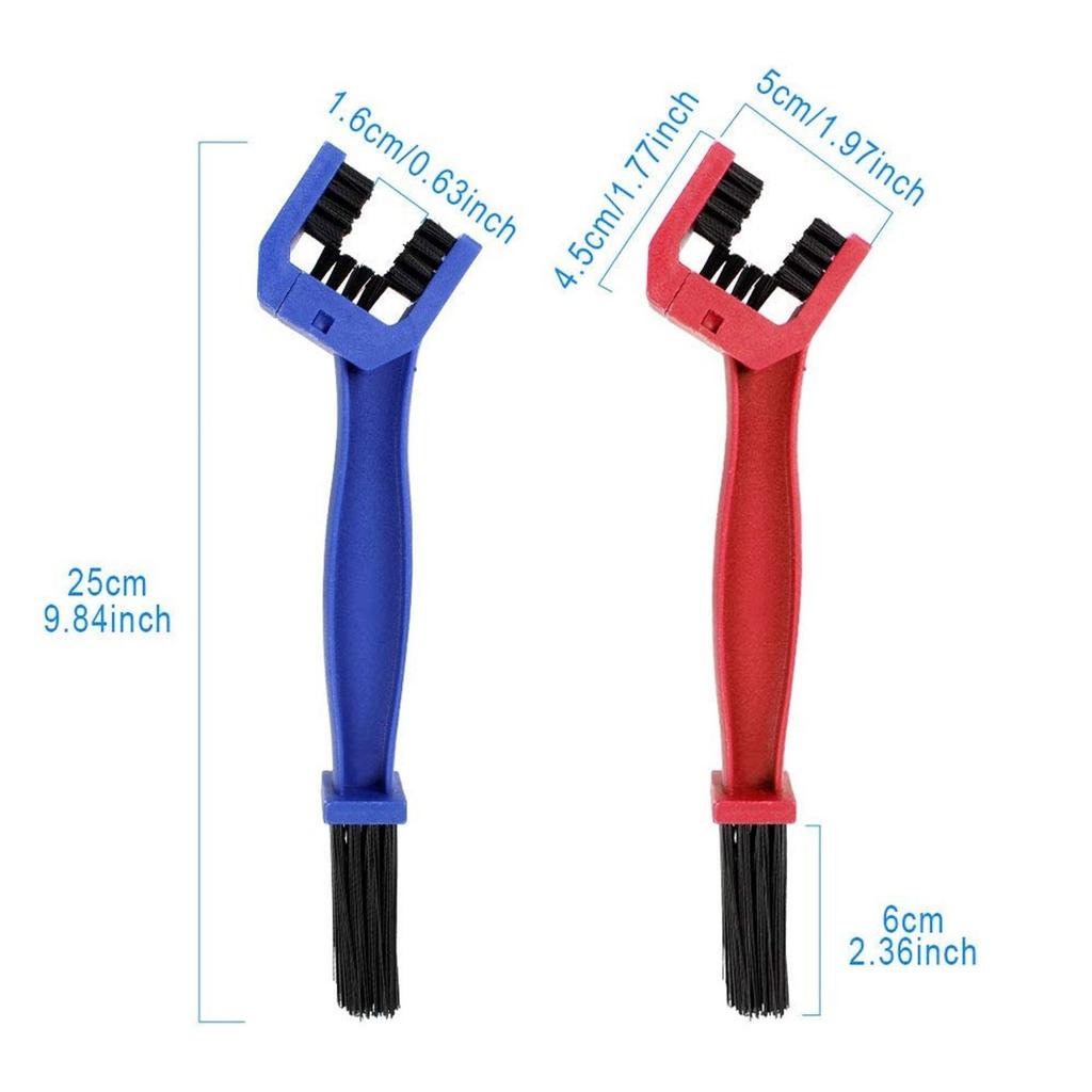Portable Bicycle Motorcycle Chain Cleaner Brush Road Mountain Bike Clean Scrubber Wash Tool Kit Cycling Cleaner Maintenance