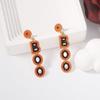 Trick Pumpkin Ear Studs Skull Spider Dangle Earrings Creative Halloween Earrings  Party