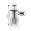 Stainless Steel Drinking Water Filter Anti-scaling Universal Faucet Filters Spray Head for Household Bathroom Shower Accessories