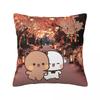 Bubu & Dudu Pillow Case Morden Pillow Cover Square Custom DIY Cushion Cover Pillowcases For Office Car Home Decorative