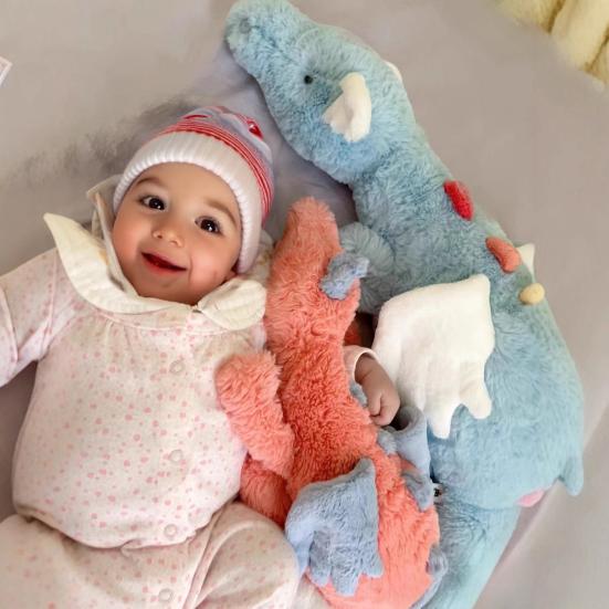 Dragon Plush Doll Realistic Stuffed Animal Toy 50cm Cute Flying Dragon Pillow Soft Cuddling Gift