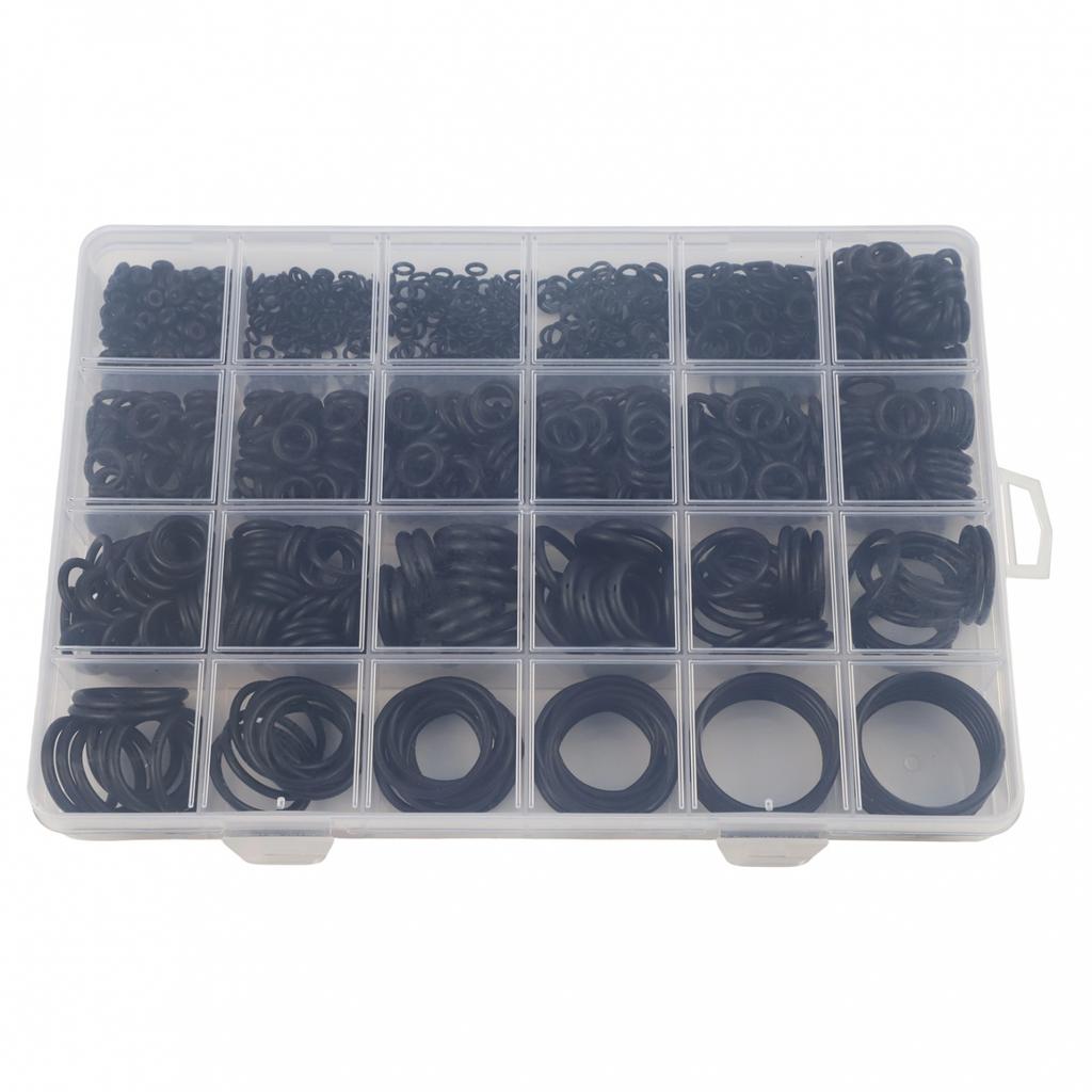 Nitrile Rubber O-ring Kit Sealing Gasket DIY Repair Tools