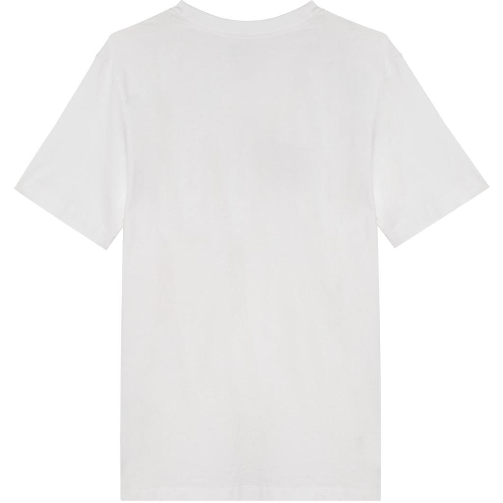Men's Nike Multi-Color Alphabet Loose Breathable Running Training Short Sleeve White T-Shirt DH8979-100