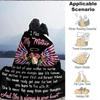 1pc Mother's Love Keepsake Blanket - Perfect Gift for Birthdays, Christmas & Halloween- Soft, Warm & Versatile yy250909194