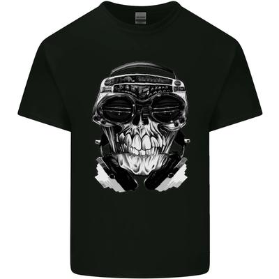 Ghetto Blaster Skull Kids T-Shirt Childrens
