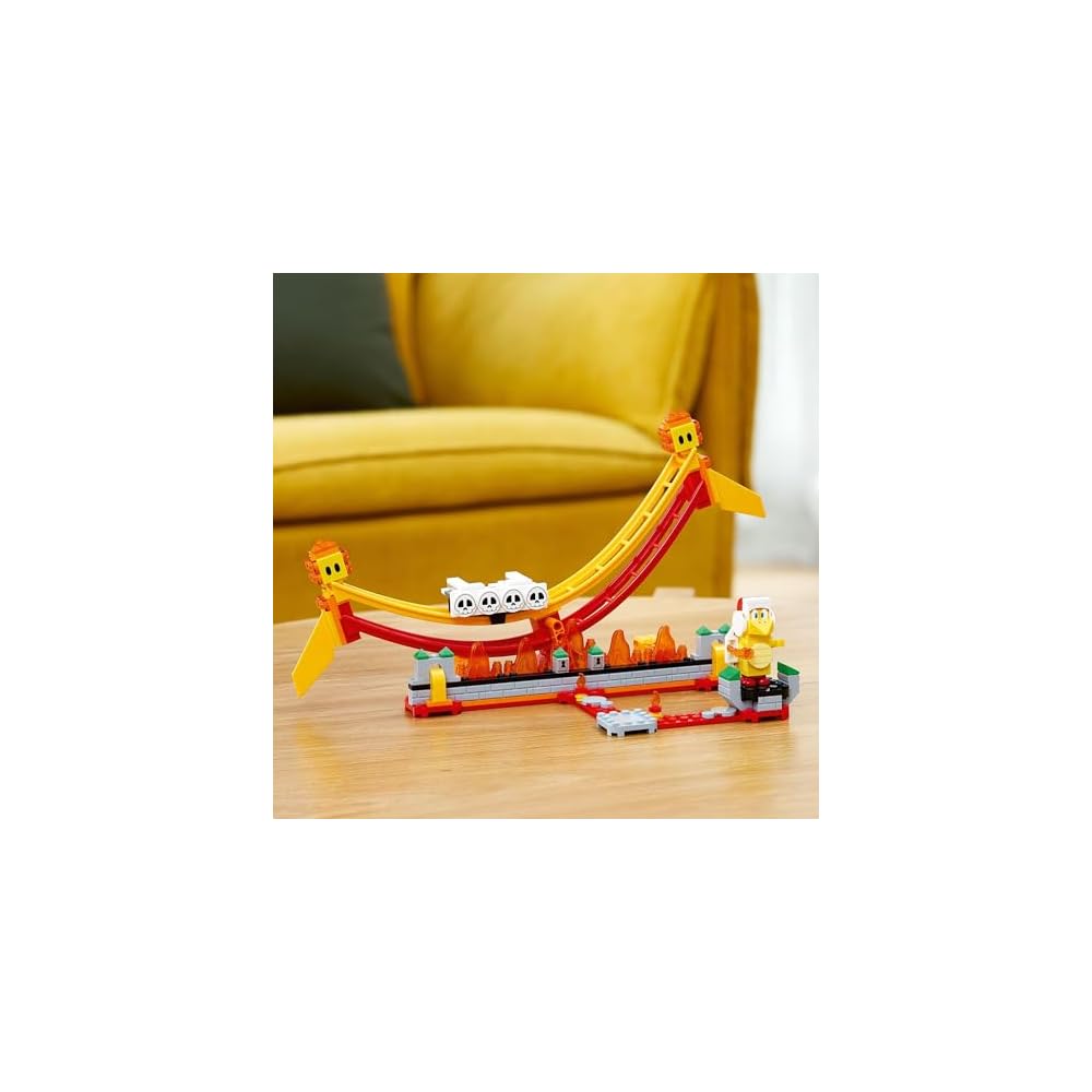 LEGO Super Mario Lava Lift Balance Challenge Toy Building Blocks for Kids 7 Years and Up