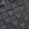 PLOVER Men's Small Checkered Leather Business Clutch