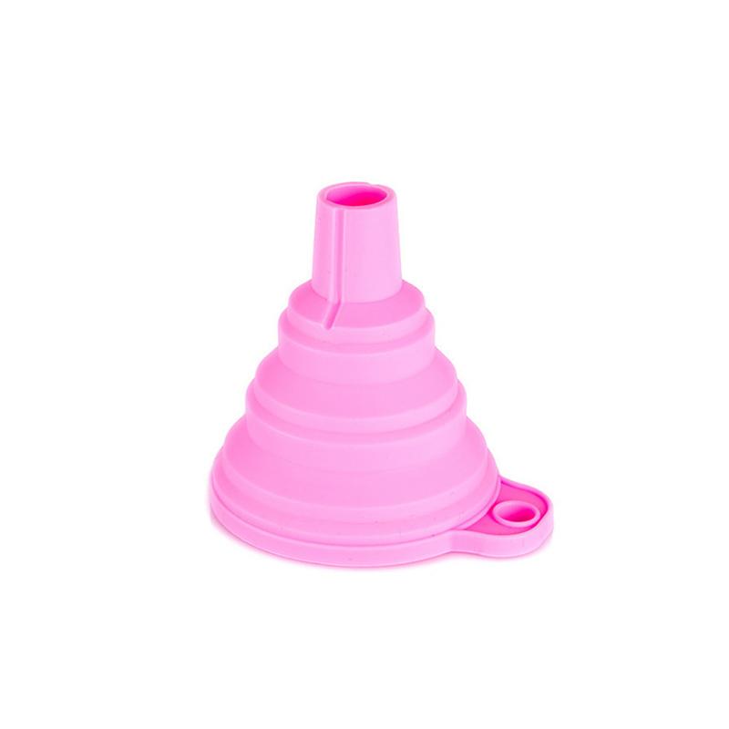 Car Engine Funnel Universal Silicone Liquid Funnel Washer Fluid Change Foldable Portable Auto Engine Oil Petrol Change Funnels