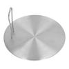 Heat Diffuser Plate Stainless Steel Induction Plate Electric Induction Cooker Diffuser Adapter for Home Kitchen 16#