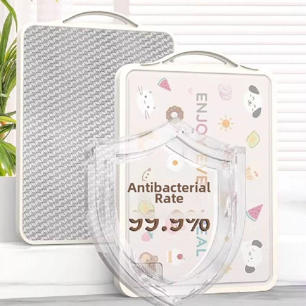 Non-sticky Antibacterial Chopping Board Anti-Mold Stainless Steel Cutting Board  Daily Cooking