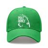 Fishing Lover Baseball Cap - "Pole Dance" Graphic Print Polyester Adjustable Breathable Casual Outdoor Sports Hat For Men Women