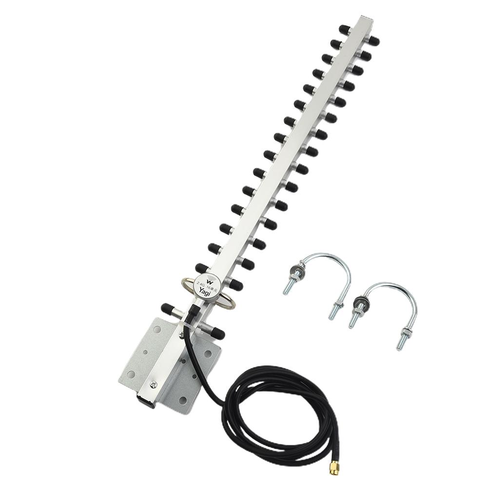 

WIFI Directional Antenna 2400--2500MHz Light Weight Outdoor Aluminum Alloy Install Adsorption RP-SMA Interface China Mainland