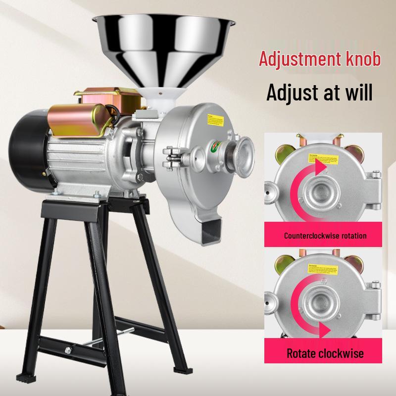 EU Standard Wet & Dry Grinder: Commercial Soy Milk & Household Cereal Mill
