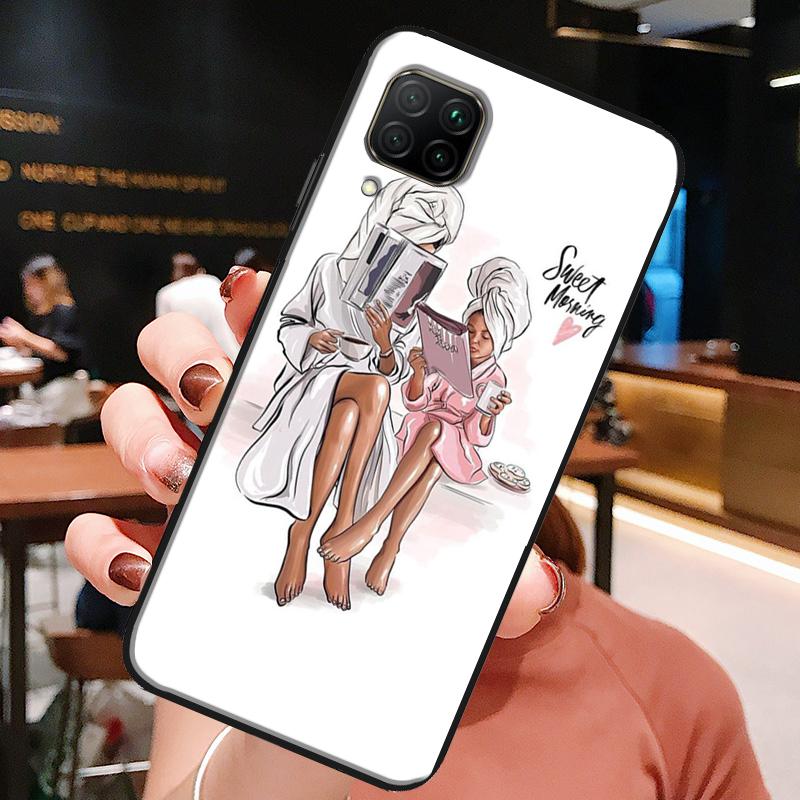 SUPER MOM MOTHER MAMA CUTE BABY For Huawei Honor X8a X7a X9a X8 50 70 90 Lite Magic5 Pro P20 P30 P40 P50 P60 Nova 9 5T Case