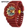 Sanda Unisex Luminous Sports Watch: Trendy, Waterproof, and Ideal for High School Students